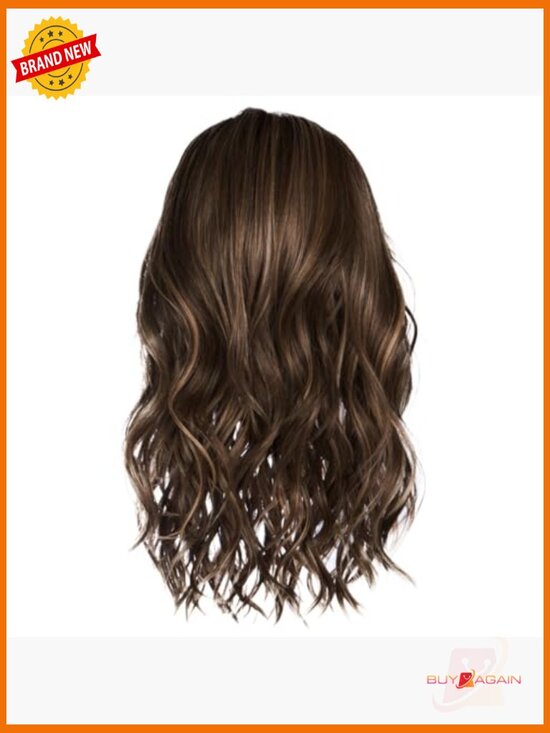 Long Wavy Lace Front Wig with Memory Cap - Heat Friendly Synthetic
